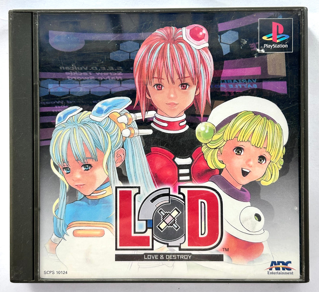 Love & Destroy - PlayStation - PS1 / PSOne / PS2 / PS3 - NTSC-JP - CIB (SCPS-10124)
