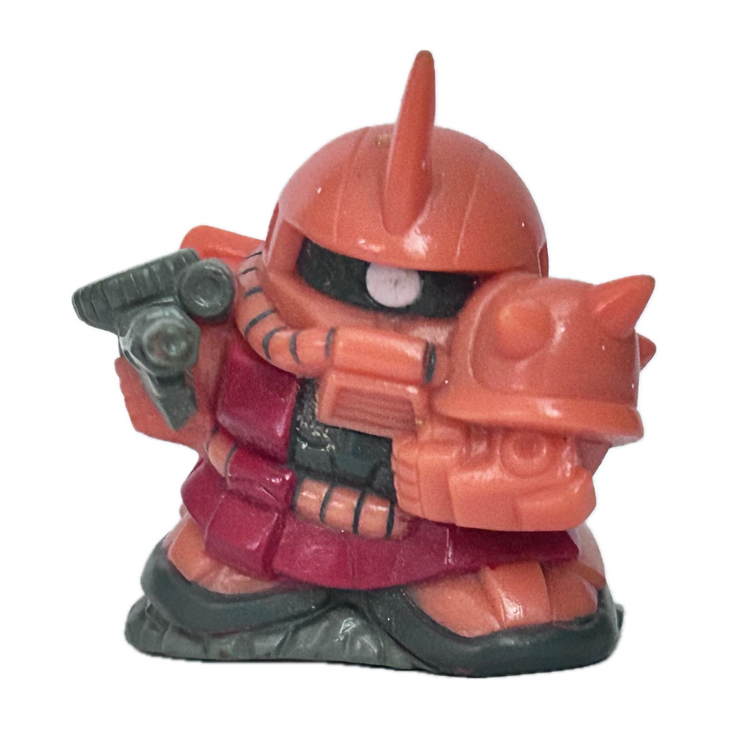 Mobile Suit Gundam - Char Aznable's MS-06S Zaku II Commander Type - Soft Vinyl Mini Figure
