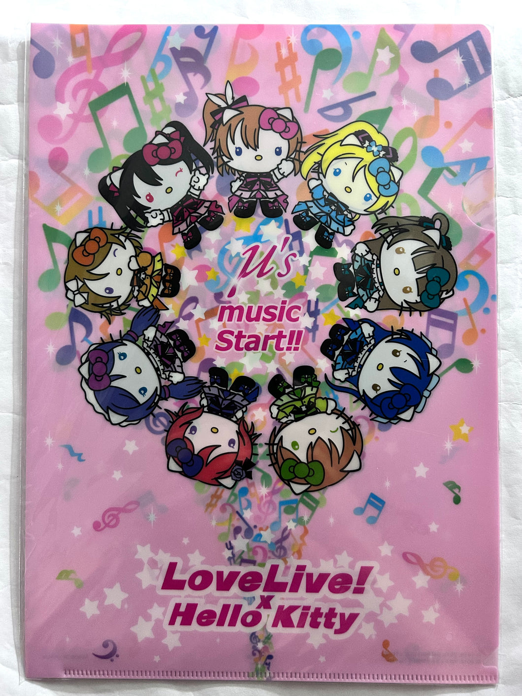 Love Live! The School Idol Movie x Hello Kitty - Clear File