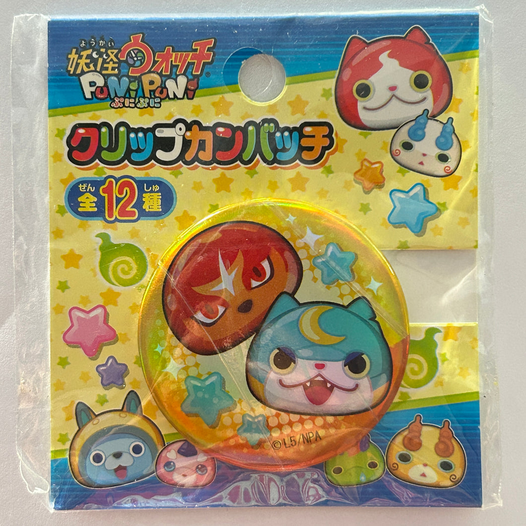 Youkai Watch - Bushinyan & Meramelion - Clip Badge