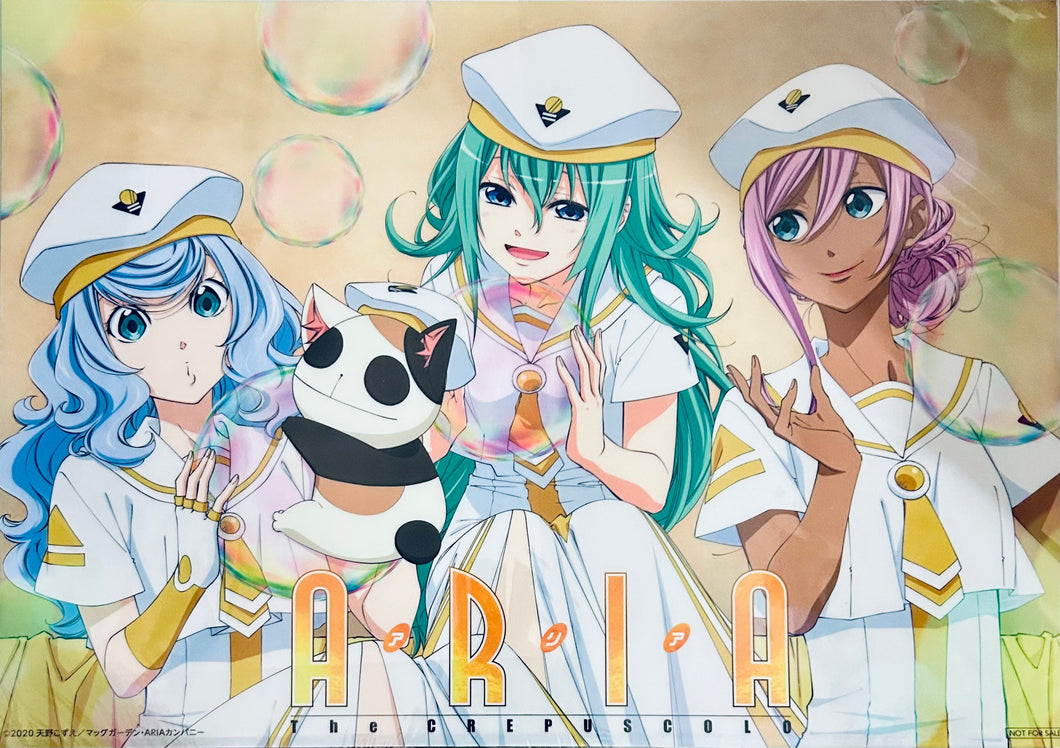 ARIA The CREPUSCOLO - Anya Dostoyevskaya, Alice Carroll & Athena Glory - A3 Clear Poster