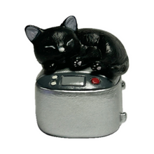 Cargar imagen en el visor de la galería, Black cat &amp; rice cooker - Trading Figure - Miniature
