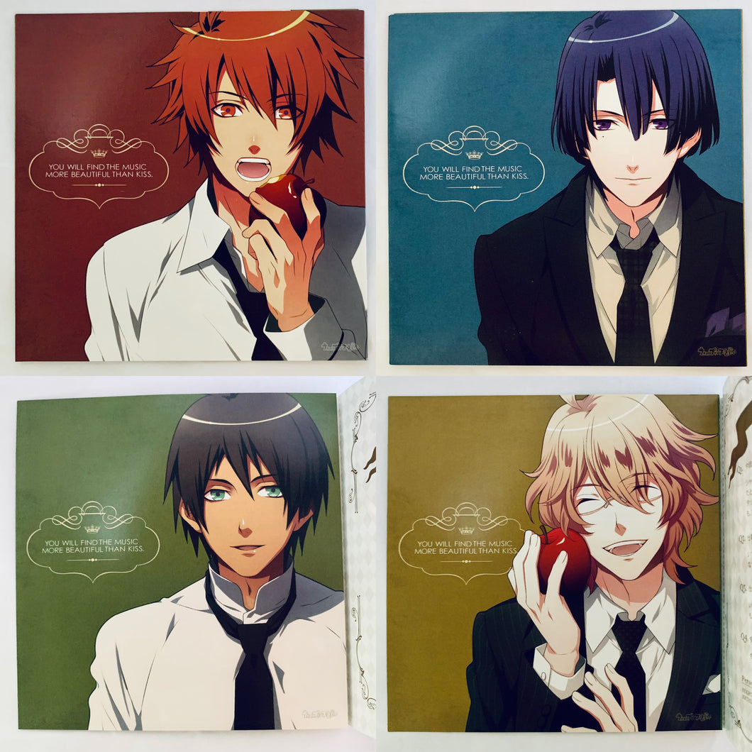 Uta no☆Prince-sama♪ - Otoya, Masato, Cecil & Natsuki - Illustration Sheet Set