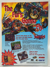 Cargar imagen en el visor de la galería, SWAT Kats: The Radical Squadron - SNES - Print Ads - Laminated A4 Poster
