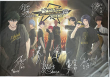 Load image into Gallery viewer, The Prince of Tennis - Rikkaidai Junior High School - Cast Signed A3 Clear Illustration Sheet
