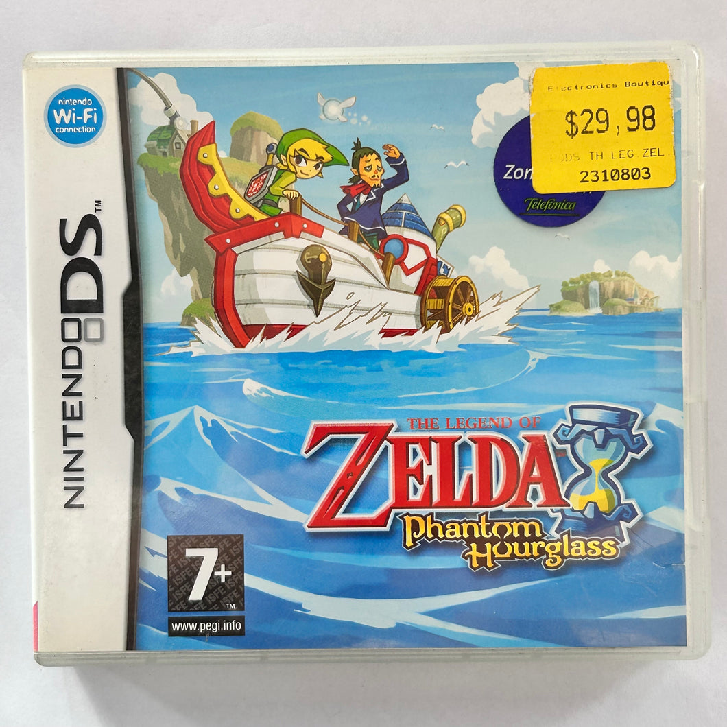 The Legend of Zelda: Phantom Hourglass - Nintendo DS / DSLite DSi XL - PAL - Box (NTR-AZEP-ESP)