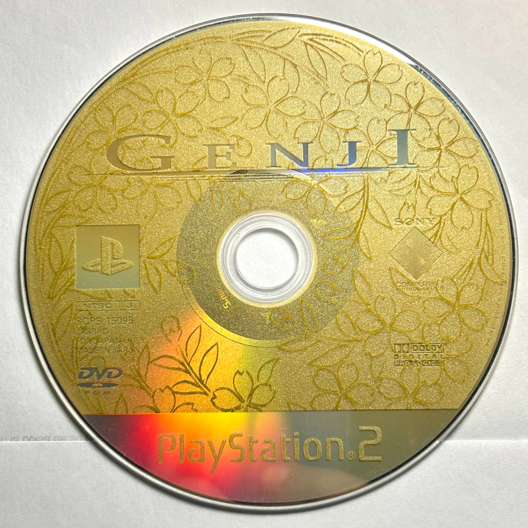 Genji - PlayStation 2 - PS2 / PSTwo / PS3 - NTSC-JP - Disc (SCPS-15095)