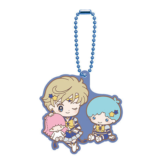 Sailor Moon x Sanrio Characters - Eternal Sailor Uranus, Kiki & Lala - Rubber Mascot