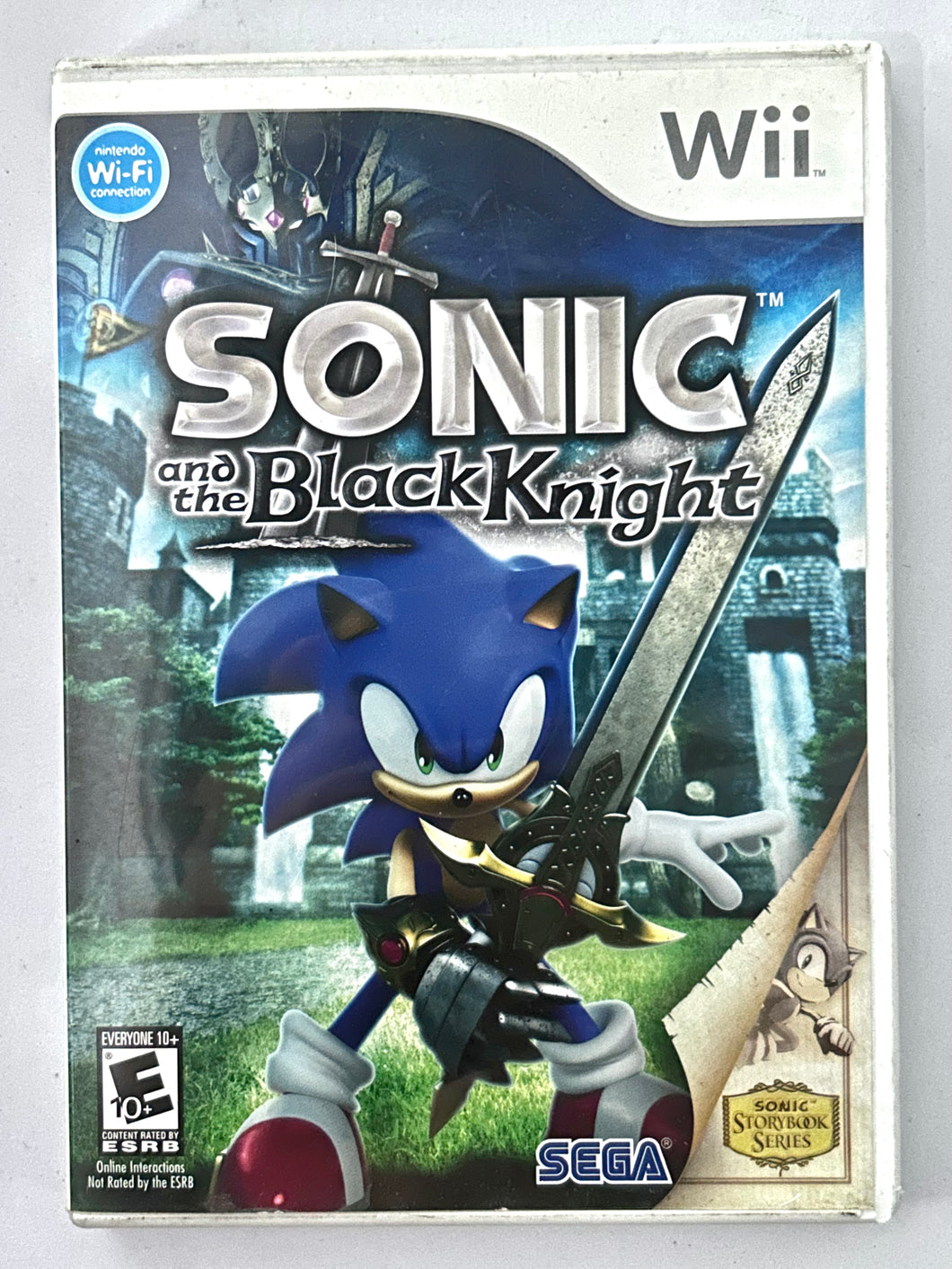 Sonic and the Black Knight - Nintendo Wii / Wii U - NTSC - Box & Manual (RVL-RENE-USA)
