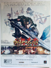 Cargar imagen en el visor de la galería, Onimusha Dawn of Dreams - PS2 - Original Vintage Advertisement - Print Ads - Laminated A4 Poster
