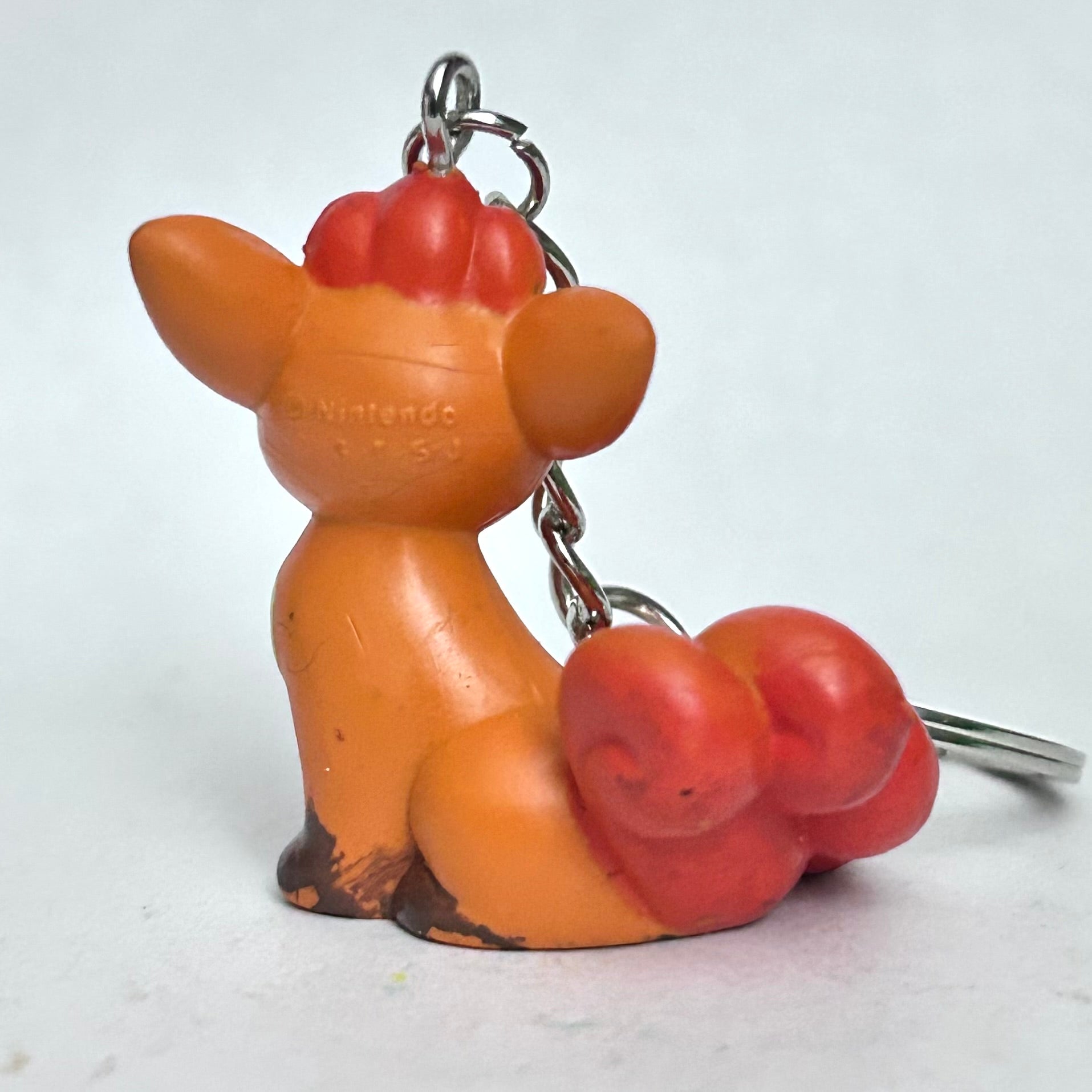 keychain pokemon vulpix figure