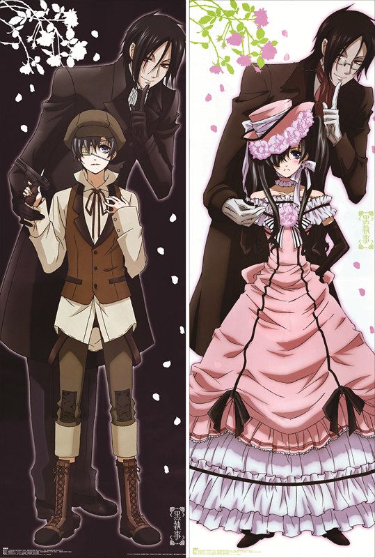 Kuroshitsuji - Ciel Phantomhive & Sebastian Michaelis - Extra Large Poster