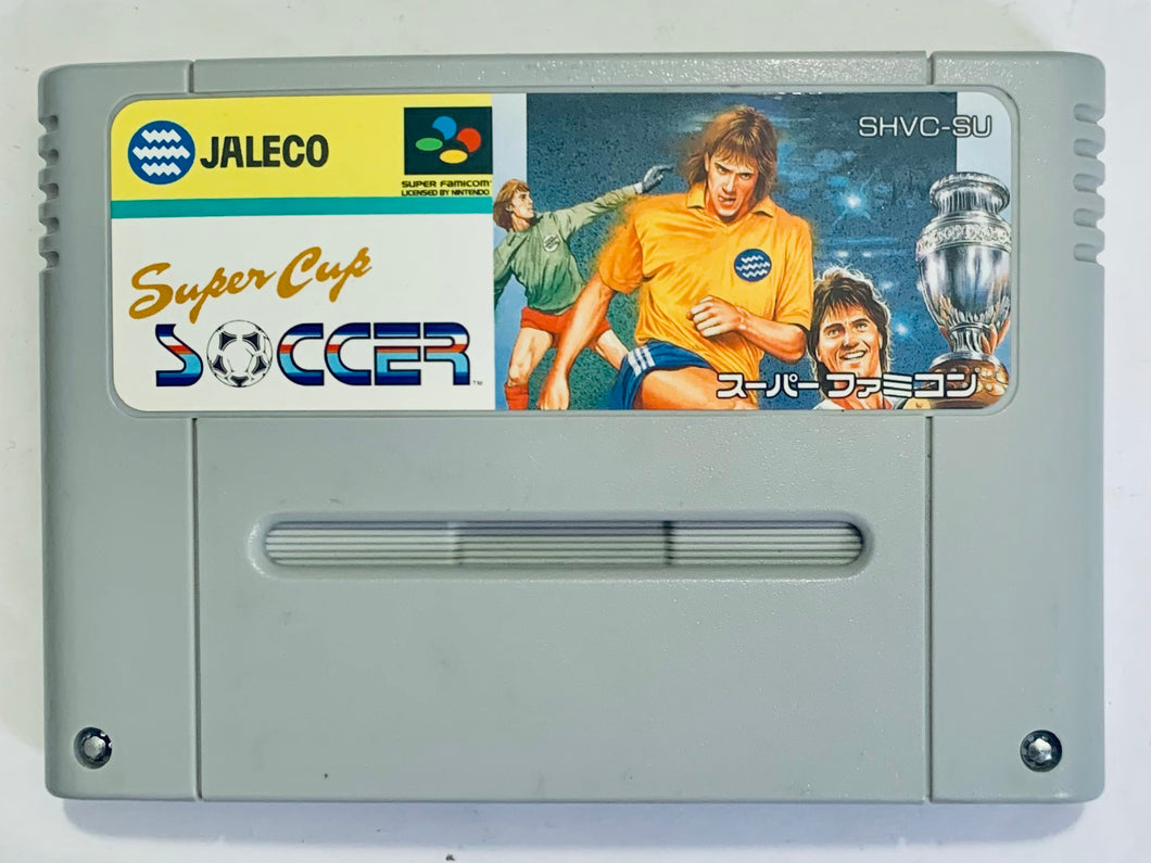 Super Cup Soccer - Super Famicom - SFC - Nintendo - Japan Ver. - NTSC-JP - Cart (SHVC-SU)