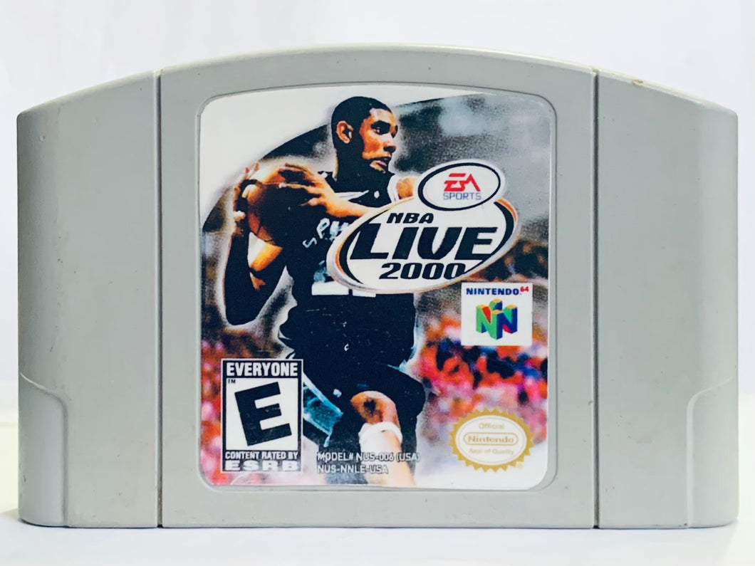 NBA Live 2000 - Nintendo 64 - N64 - NTSC-US - Cart (NUS-NNLE-USA)