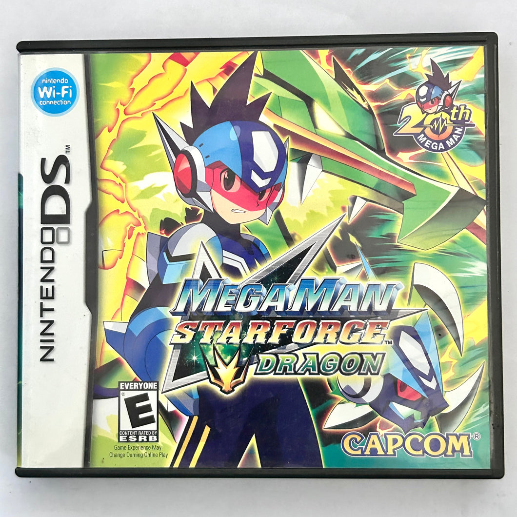 Mega Man Star Force: Dragon - Nintendo DS / DSLite DSi XL - NTSC - Box & Manual (NTR-A6CE-USA)