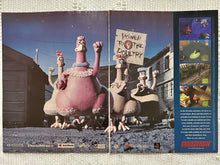 Load image into Gallery viewer, Chicken Run - PlayStation Dreamcast - Original Vintage Advertisement - Print Ads - Laminated A3 Poster
