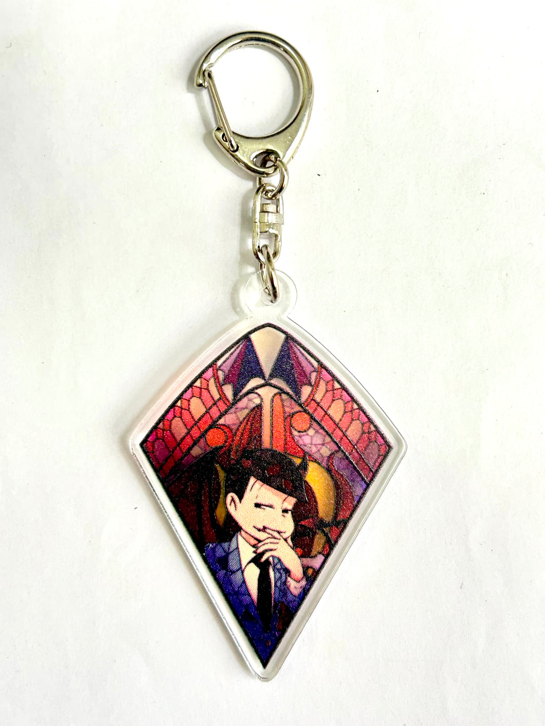 Osomatsu-san - Matsuno Osomatsu - Acrylic Keychain - Doujin Goods