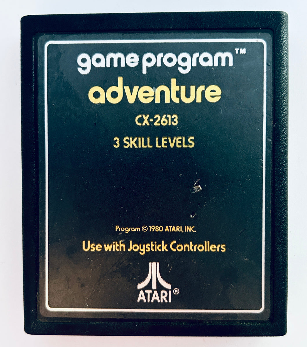 Adventure (Text ver.) - Atari 2600 VCS - NTSC - Cartridge (CX2613)