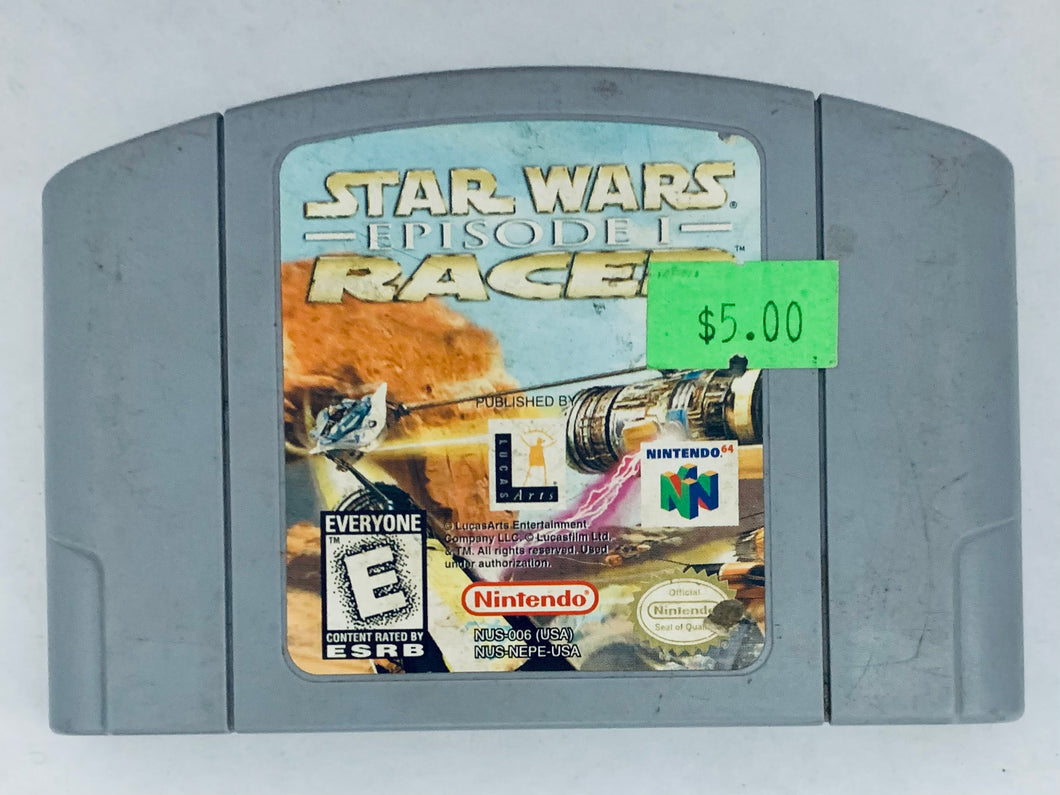 Star Wars Episode I: Racer - Nintendo 64 - N64 - NTSC-US - Cart (NUS-NEPE-USA)