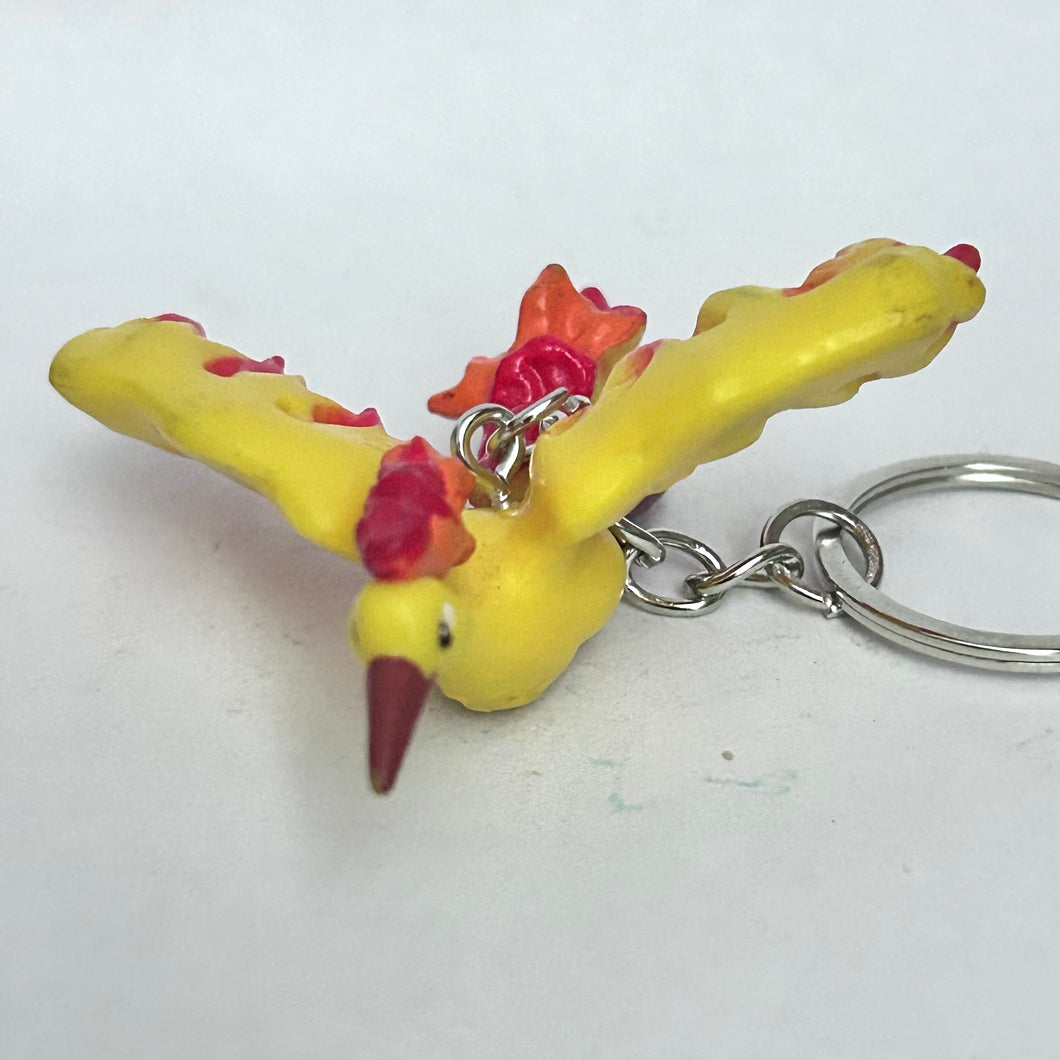 Pocket Monsters - Fire / Moltres - Figure Keychain - Pokémon Holder
