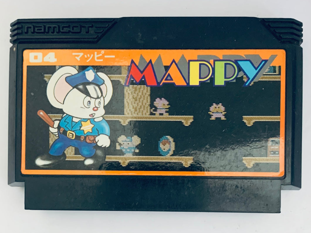 Mappy - Famicom - Family Computer FC - Nintendo - Japan Ver. - NTSC-JP - Cart (NMP-4500)