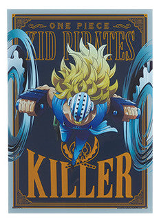 One Piece - Killer - Clear Poster - Ichiban Kuji OP Wano Kuni Hen ~Act 3~ (H Prize)