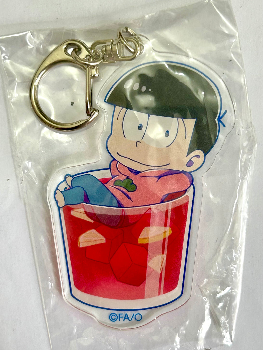 Osomatsu-san x Animate Cafe - Matsuno Osomatsu - Trading Acrylic Keychain 2nd Edition