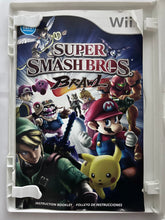 Cargar imagen en el visor de la galería, Super Smash Bros. Brawl - Nintendo Wii / Wii U - NTSC - Box &amp; Manual (RVL-RSBE-USA)

