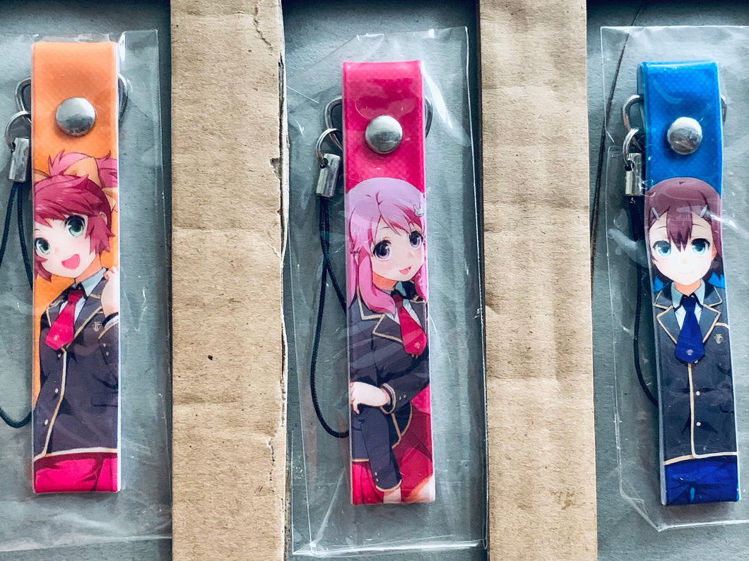 Baka to Test to Shoukanjuu - Mizuki, Minami & Hideyoshi - Strap Set - Monthly Shonen Ace February 2011 Appendix