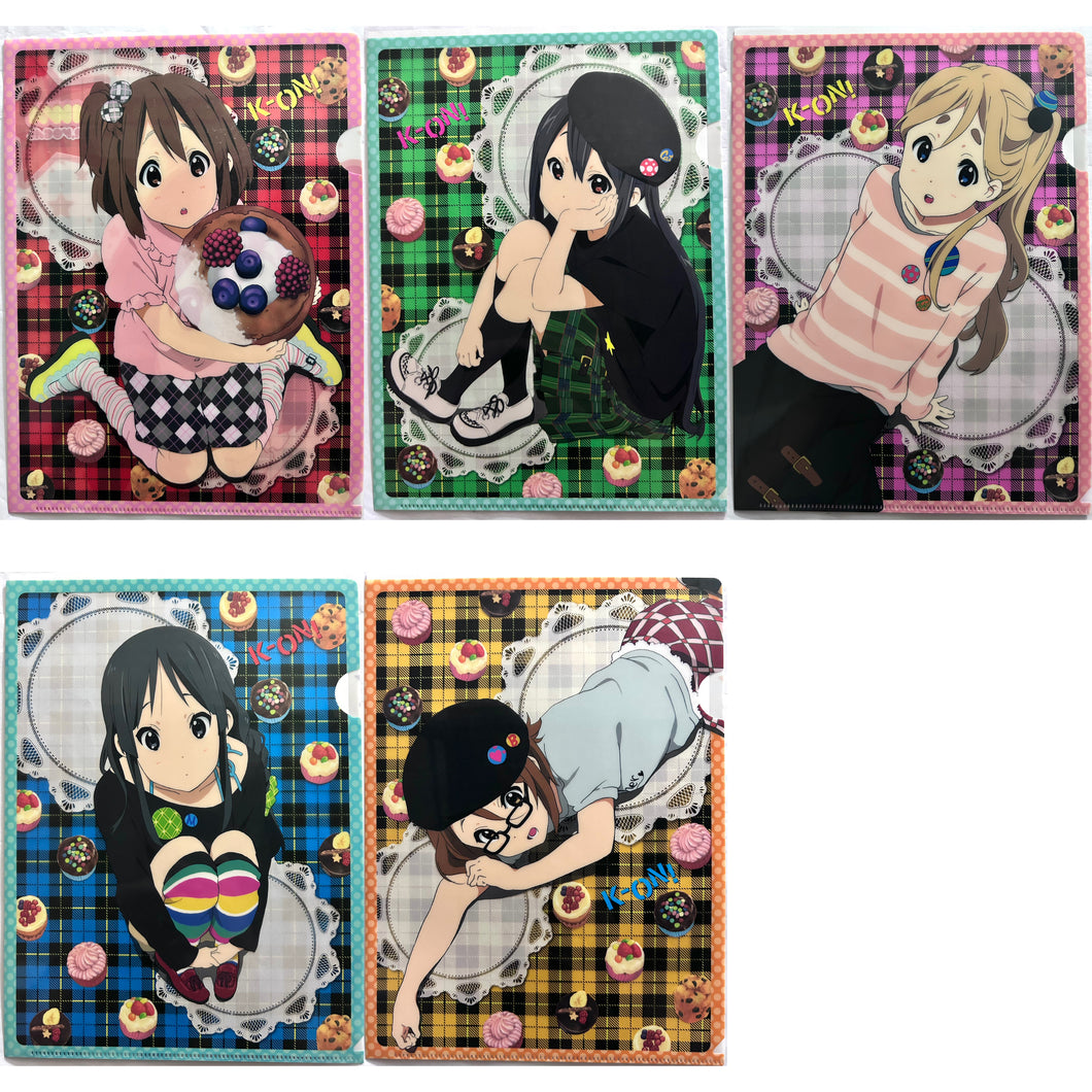 Eiga K-ON! - Clear File Set (5 Pieces)