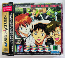 Load image into Gallery viewer, Shin Seiki Evangelion: Digital Card Library - SEGA Saturn - NTSC-JP - CIB (GS-9159)
