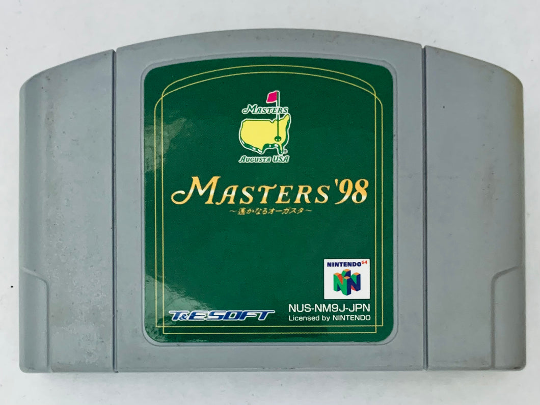 Harukanaru Augusta Masters '98 - Nintendo 64 - N64 - Japan Ver. - NTSC-JP - Cart (NUS-NM9J-JPN)