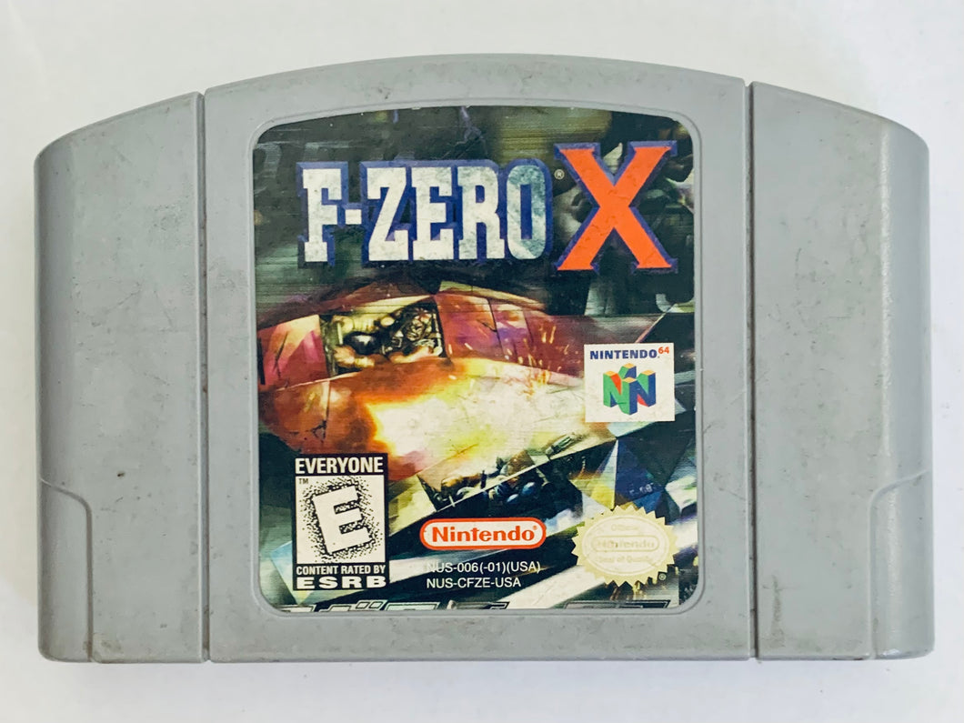 F-Zero X - Nintendo 64 - N64 - NTSC-US - Cart (NUS-CFZE-USA)