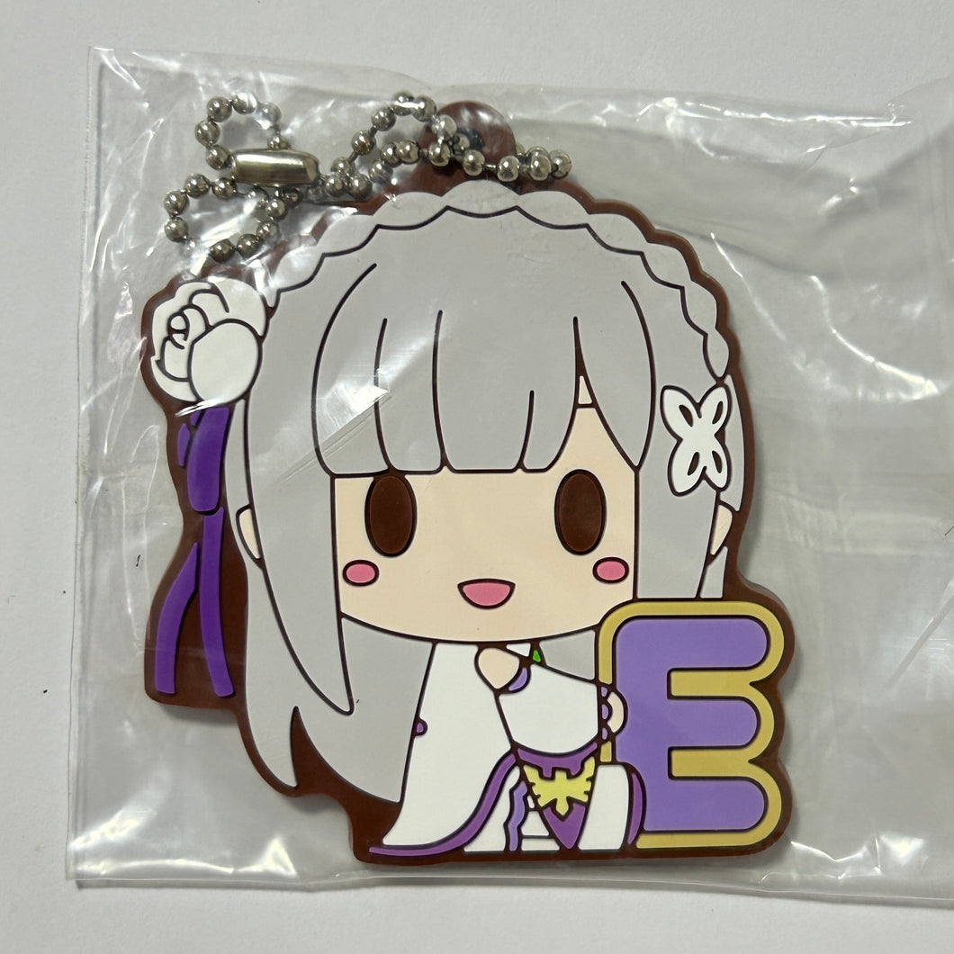 Re:Zero - Emilia - Chokonokko - Rubber Keychain