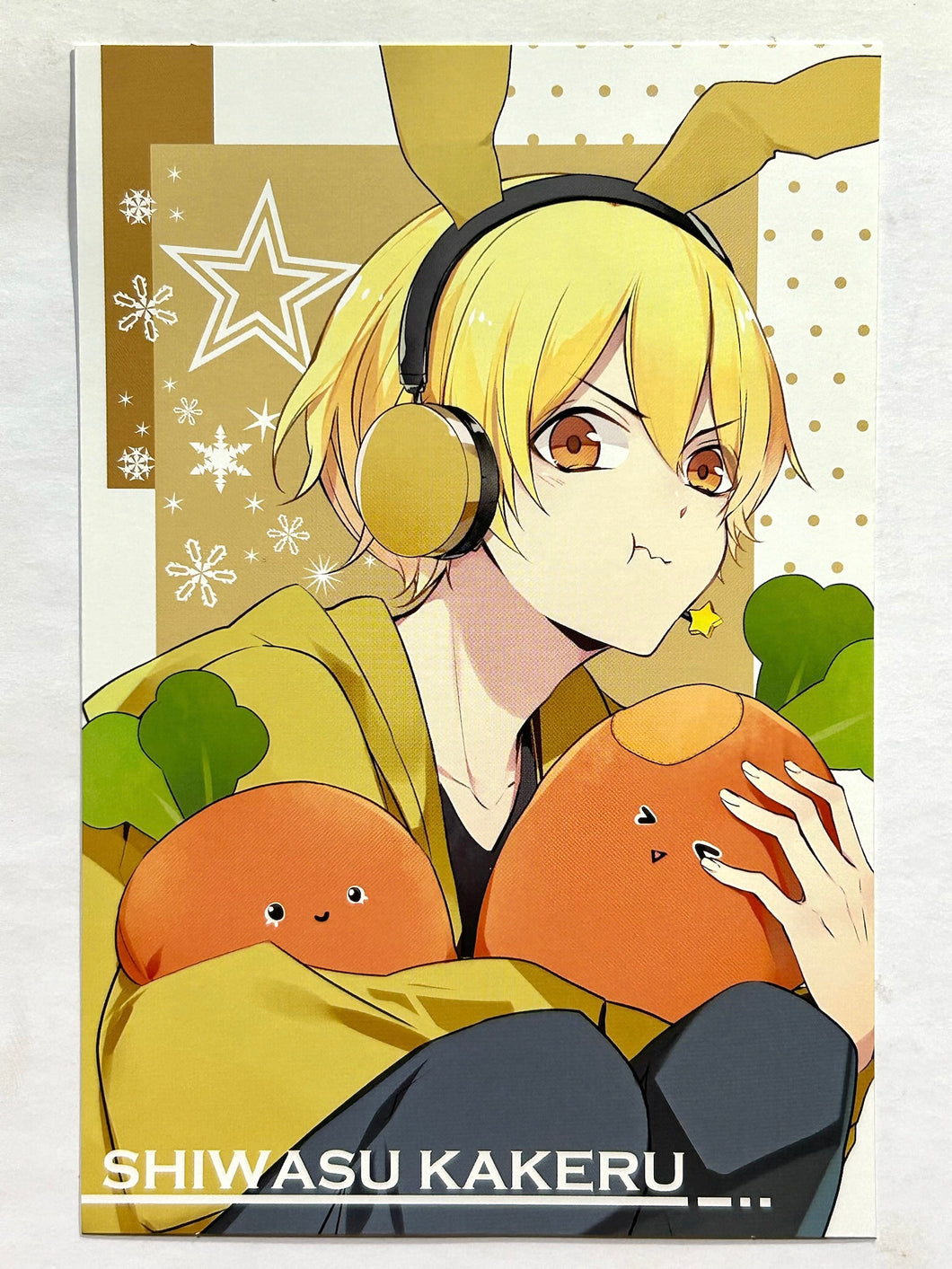 Tsukiuta. - Shiwasu Kakeru - Fragrance Card Rabbits ver. - Ta. Spring Fair ~Easter Rabbits~