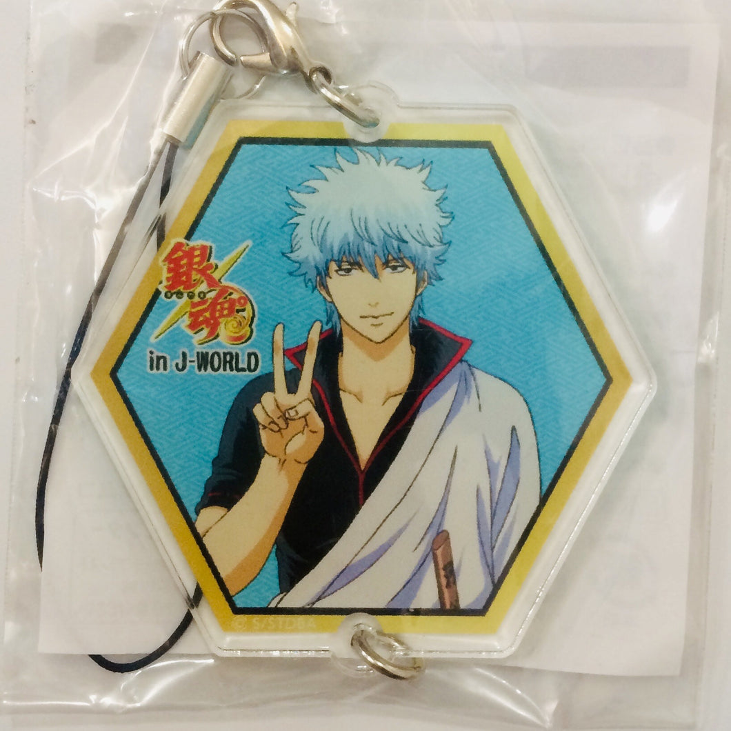 Gintama - Sakata Gintoki - Gintama in J-World Acrylic Charm - Strap