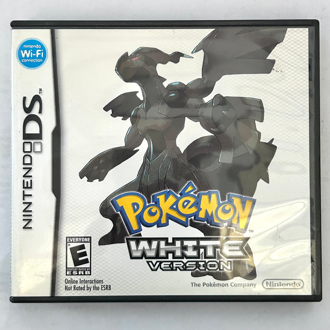 Pokemon White Version - Nintendo DS / DSLite DSi XL - NTSC - Box & Manual (TWL-IRAO-USA)