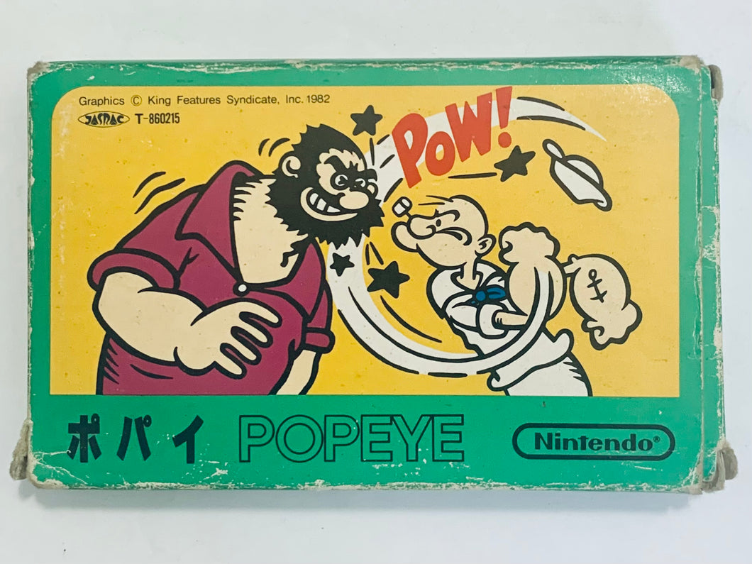 Popeye - Famicom - Family Computer FC - Nintendo - Japan Ver. - NTSC-JP - CIB (HVC-PP)