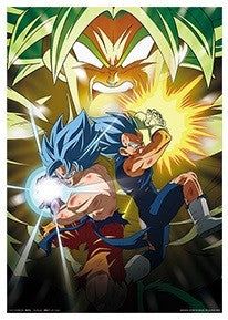 Dragon Ball Super Broly - Broly Legendary SSJ, Son Goku SSGSS & Vegeta SSGSS - Visual Sheet