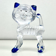 Load image into Gallery viewer, Clear Crystal Cat - Vintage Toy
