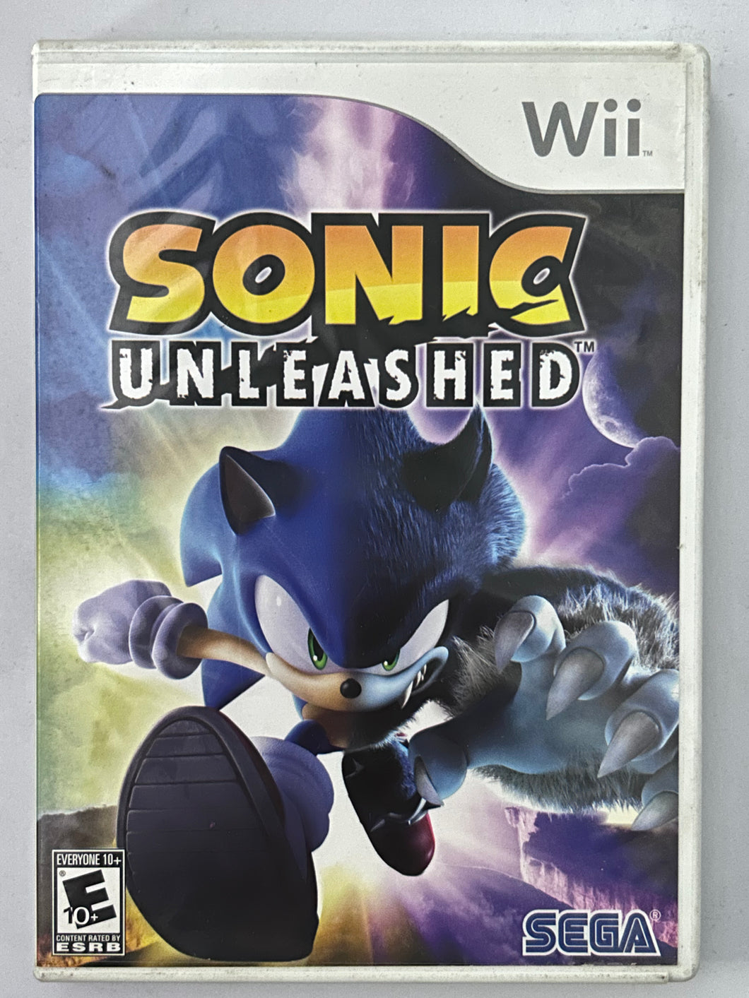 Sonic Unleashed - Nintendo Wii / Wii U - NTSC - Box & Manual (RVL-RSVE-USA)