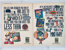 Cargar imagen en el visor de la galería, Turbografx-16 Games - Original Vintage Advertisement - Print Ads - Laminated A3 Poster
