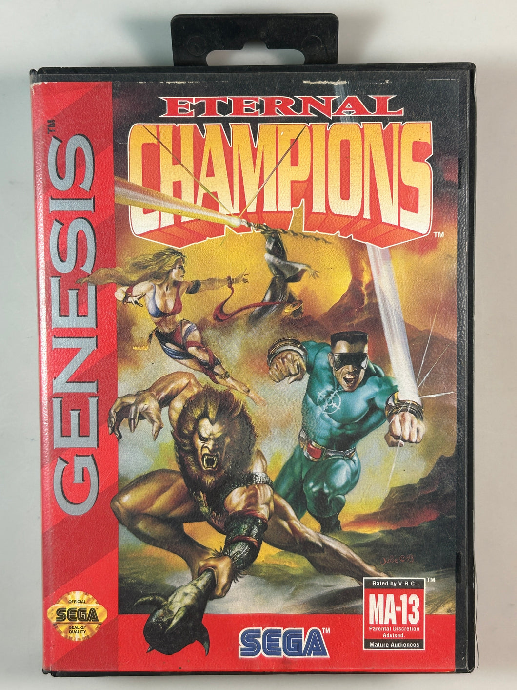 Eternal Champions - Sega Genesis - NTSC - Boxed (1145)