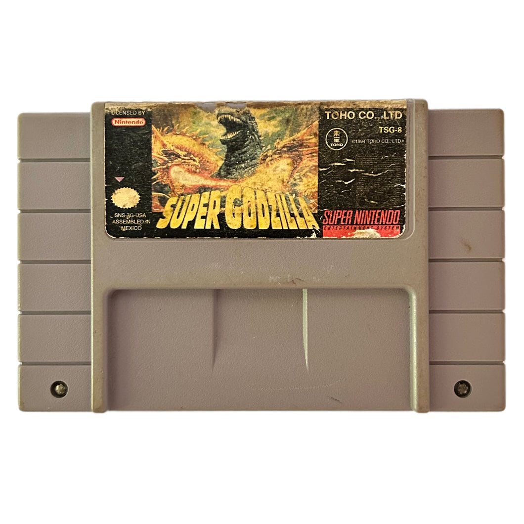 Super Godzilla - Super Nintendo - SNES - NTSC-US - Cart (SNS-7G-USA)