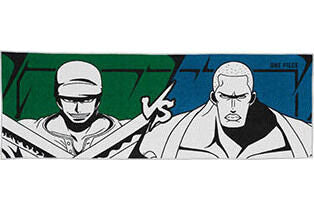 One Piece - Roronoa Zoro vs. Mr.1 Daz Bones - Long Towel - Kettou Collection