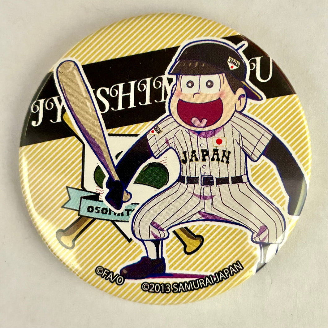 Osomatsu-san - Matsuno Jyushimatsu - Samurai Japan Collaboration Trading Can Badge