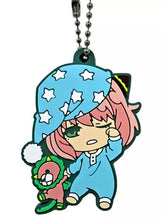 Cargar imagen en el visor de la galería, Spy × Family - Anya Forger - Deforaba! - Rubber Keychain - Pajama ver.
