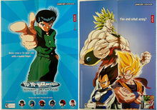 Load image into Gallery viewer, Dragon Ball Z: Taiketsu / Yu Yu Hakusho: Spirit Detective - GBA - Vintage Double-sided Poster - Promo
