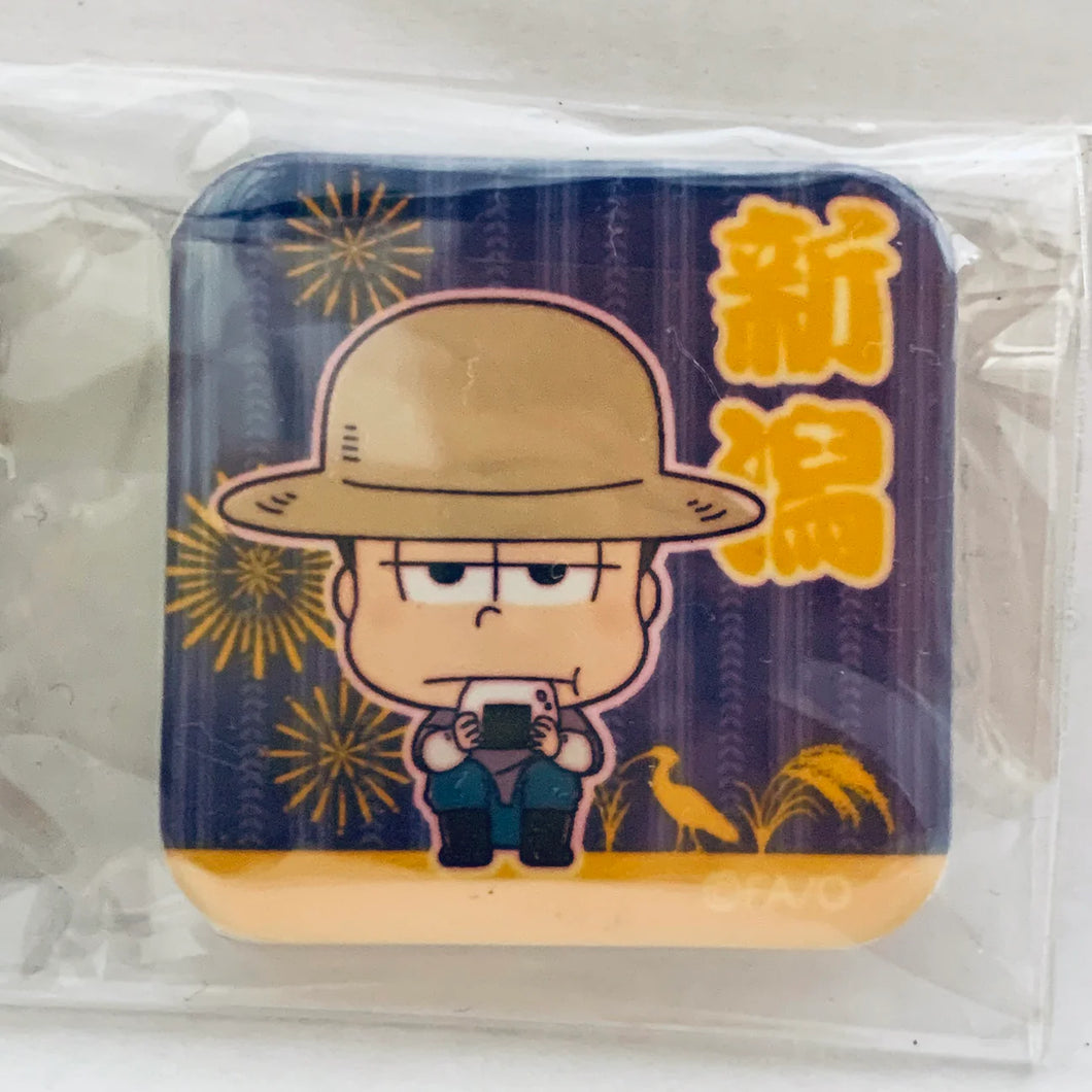 Osomatsu-san - Matsuno Ichimatsu - Mini Square Can Badge