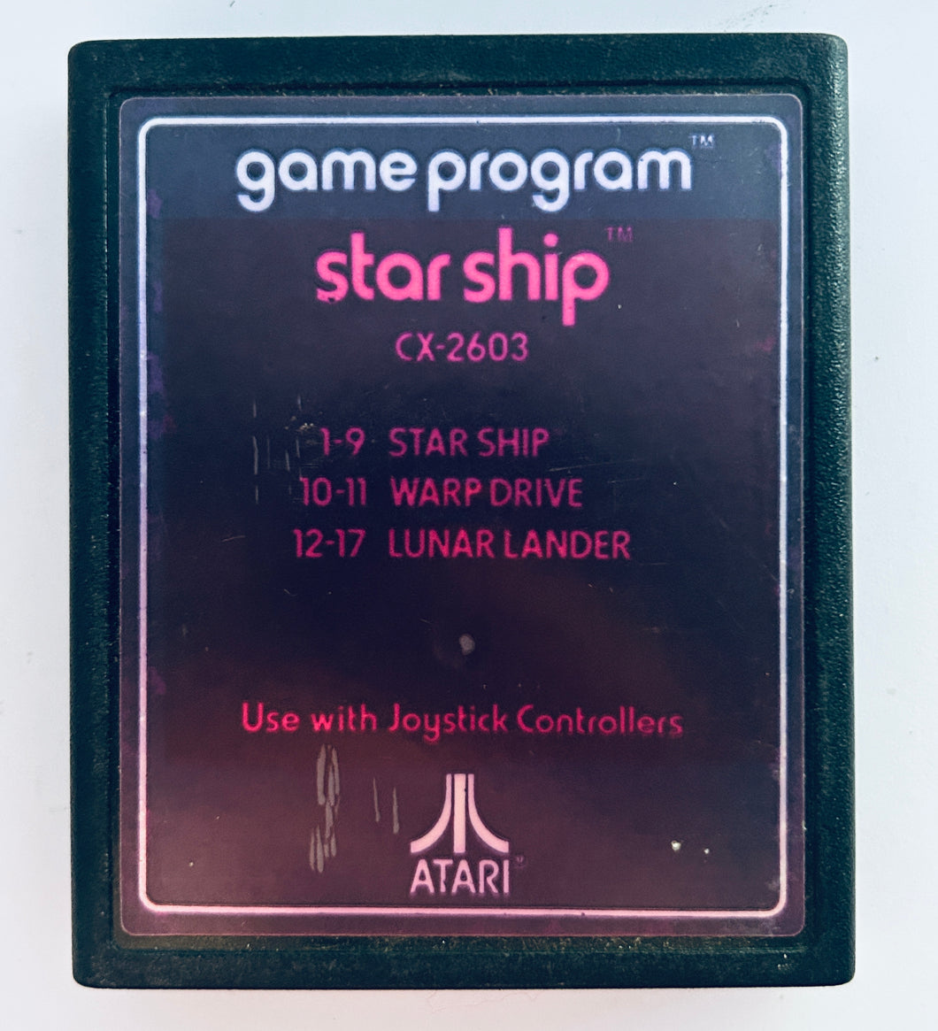 Star Ship - Atari 2600 VCS - NTSC - Cartridge (CX2603)